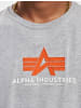 Alpha Industries T-Shirts in grey heather