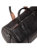 DuDu Handtasche Leder 25 cm black rose