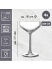 Ritzenhoff & Breker 4er Set Champagnerschalen Rumba in 300 ml in transparent