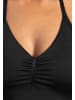 SMILODOX Crop Top Malena in Schwarz