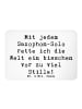 Mr. & Mrs. Panda magnet Spruch Saxophon Magie mit Spruch in Weiß