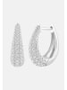 Ethische Diamanten Ohrringe aus 375 Weißgold mit Lab Grown Diamant