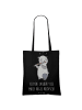Mr. & Mrs. Panda Uni Tasche Flöte Zauber mit Spruch in Schwarz