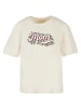 F4NT4STIC T-Shirt Muttertag Mama Schriftzug Regenbogen in Whitesand