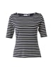 comma Shirt in marine ecru