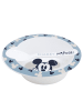 Disney Mickey Mouse Disney Mickey Mouse Kindergeschirr Set Schale und Löffel für Kinder in Blau