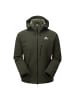 MOUNTAIN EQUIPMENT Funktionsjacke M VULCAN JACKET in Steingrau