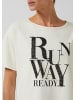 s.Oliver T-Shirt in 02D0_creme