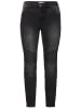 sheego Stretch-Jeans in black denim