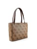 Guess Noelle Shopper Tasche 33 cm in latte logo-brown
