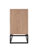 home24 Sideboard Hult mit 3 Türen in Pappel Hell