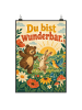Mr. & Mrs. Panda Poster Tiere fröhlich Design mit Spruch in Weiß