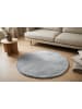 obsession Wohnzimmer Teppich – Kurzflorteppich Chaplin 545 in silber - quadratisch