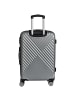 Paradise by CHECK.IN Kingston - 4-Rollen-Trolley 67 cm (lila) in silber
