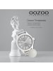 Oozoo Analog-Armbanduhr Oozoo Timepieces silber extra groß (ca. 46mm)