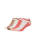 camano Sneakersocken silky touch lurex 4er Pack lantana