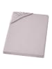 Carpe Sonno Edel Jersey Spannbettlaken in Platin