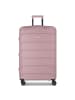 D&N South Dakota 4 Rollen Trolley L 76 cm mit Dehnfalte in rose gold