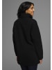 Polarino Fleecejacke in Schwarz