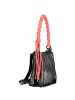 Desigual Schwarze Polyurethan-Handtasche