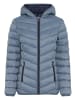 Kangaroos Steppjacke in grau- blau