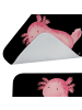 Mr. & Mrs. Panda Badteppich Axolotl Niedlich ohne Spruch in Schwarz