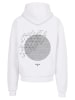 F4NT4STIC Ultra Heavy Hoodie Geometrics Grau in weiß