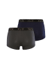 HOM 2-Pack Retroshorts Boxerlines HO1 in Dunkelblau/Grau