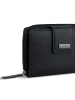 Bugatti Sina Geldbörse RFID Schutz Leder 13.5 cm schwarz