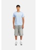 Alpha Industries T-Shirt 'Basic Big Logo' in hellblau