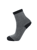 Zigzag Sportsocken Lime in 1011 Dark Grey Melange