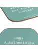 Mr. & Mrs. Panda Untersetzer Spruch Anästhesist Humor mit Spruch in Meeresbrise