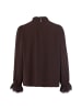 MARC CAIN COLLECTIONS Blusenshirt in schoko - 0002