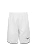 Nike Performance Trainingsshorts Laser V Woven in weiß / schwarz