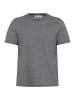 CASUAL FRIDAY Rundhals Basic T-Shirt Meliert CFThor in Grau