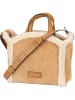 Karl Lagerfeld Bodybag K/ circle SM Tote Shearling in Caramel