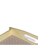 Mr. & Mrs. Panda Deko Tablett Hund Blume ohne Spruch in Hundeglück