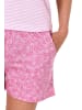 NORMANN Ärmelloser Achsel Shorty Pyjama Spitze - 44825 in rosa