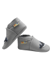 Yalion Baby Krabbelschuhe aus Leder, weiche Lauflernschuhe mit rutschfester Sohle 