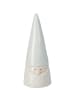 Weihnachtsdekoration, Wichtel in Weiß, 15 cm