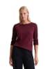Marc O'Polo Strickpullover slim in aubergine red