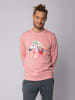 wat? Apparel Sweatshirt Flash, the unicorn in Canyon Pink