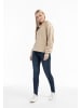 DreiMaster Maritim Sweatshirt-Troyer in Beige