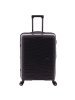Gladiator 1700 4 Rollen Trolley 68 cm mit Dehnfalte in black