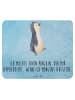 Mr. & Mrs. Panda Mousepad Pinguin mHerzieren mit Spruch in Eisblau