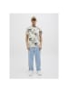 Jack & Jones Halbarmhemd in Cloud Dancer