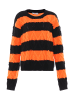 Libbi Damen Sweater in SCHWARZ ORANGE
