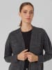 Vero Moda Langarmshirt in Medium Grey Melange