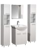 ebuy24 Badmöbelset LisaloM Weiß 115 x 45 cm