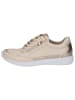 Caprice Sneaker in CREAM/GOLD